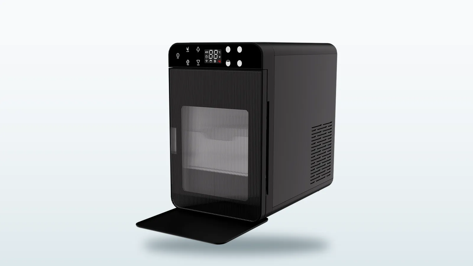 XIMIVA YH1800 quad sphere ice maker in black